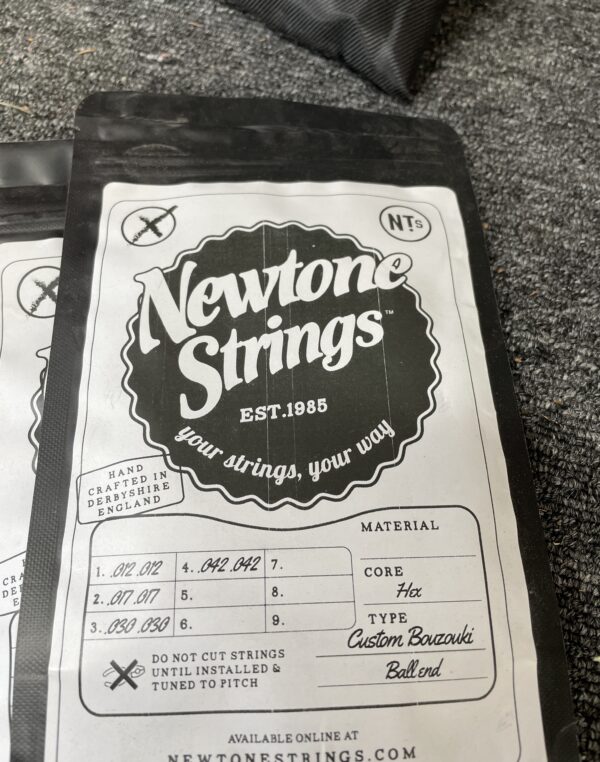Strings for the Irish bouzouki