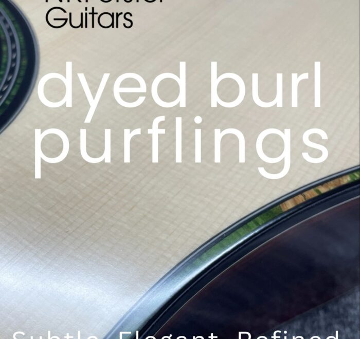 New burl purfling tutorial for luthiers
